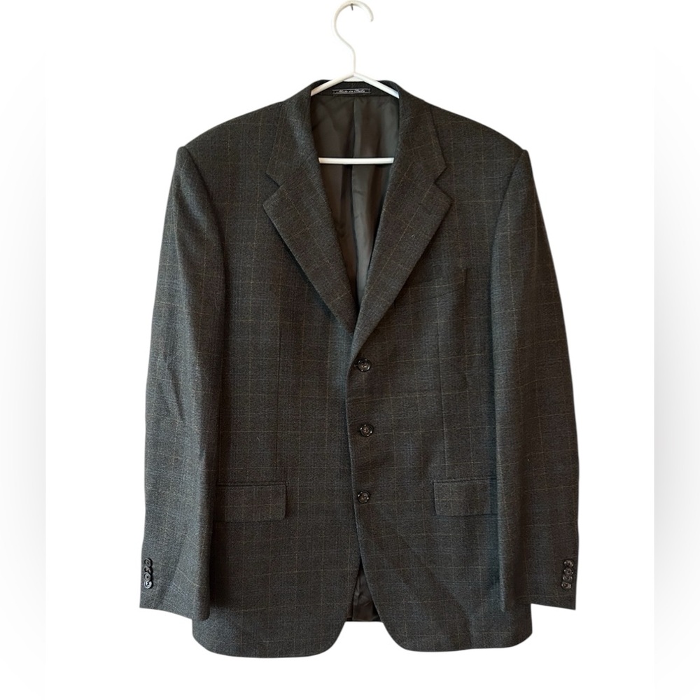 Corneliani Superfine 100’s Blazer Jacket Size 54L (US44L)